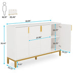 Kredens z miejscem do przechowywania, szafka typu sideboard 59 Inch