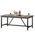 70 Large Rustic Dining Room Table Seat up to 8 People for Dining Room