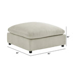 40 in. Square Ottoman
