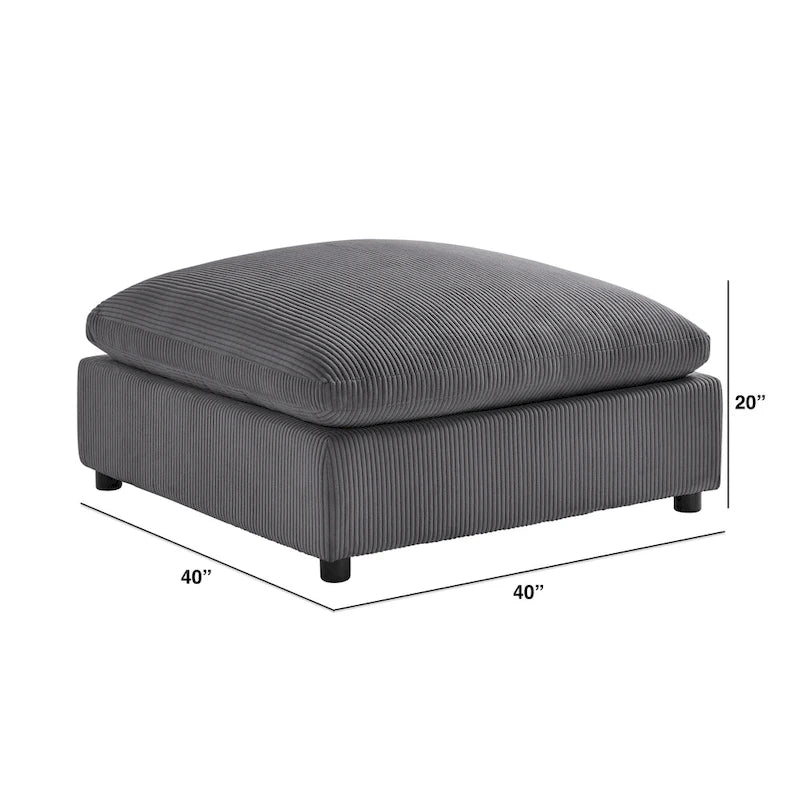 40 in. Square Ottoman