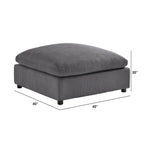 40 in. Square Ottoman