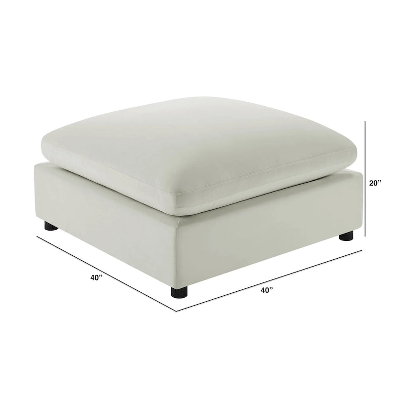 40 in. Square Ottoman