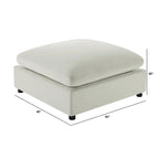 40 in. Square Ottoman